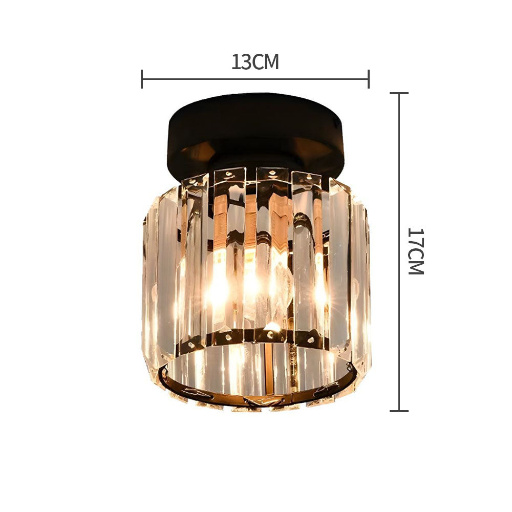 Moderne Plafondlamp met 1 Lichtpunt | Stijlvolle Ganglamp voor Hal of Overloop – SoloGlow