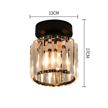 Moderne Plafondlamp met 1 Lichtpunt | Stijlvolle Ganglamp voor Hal of Overloop – SoloGlow