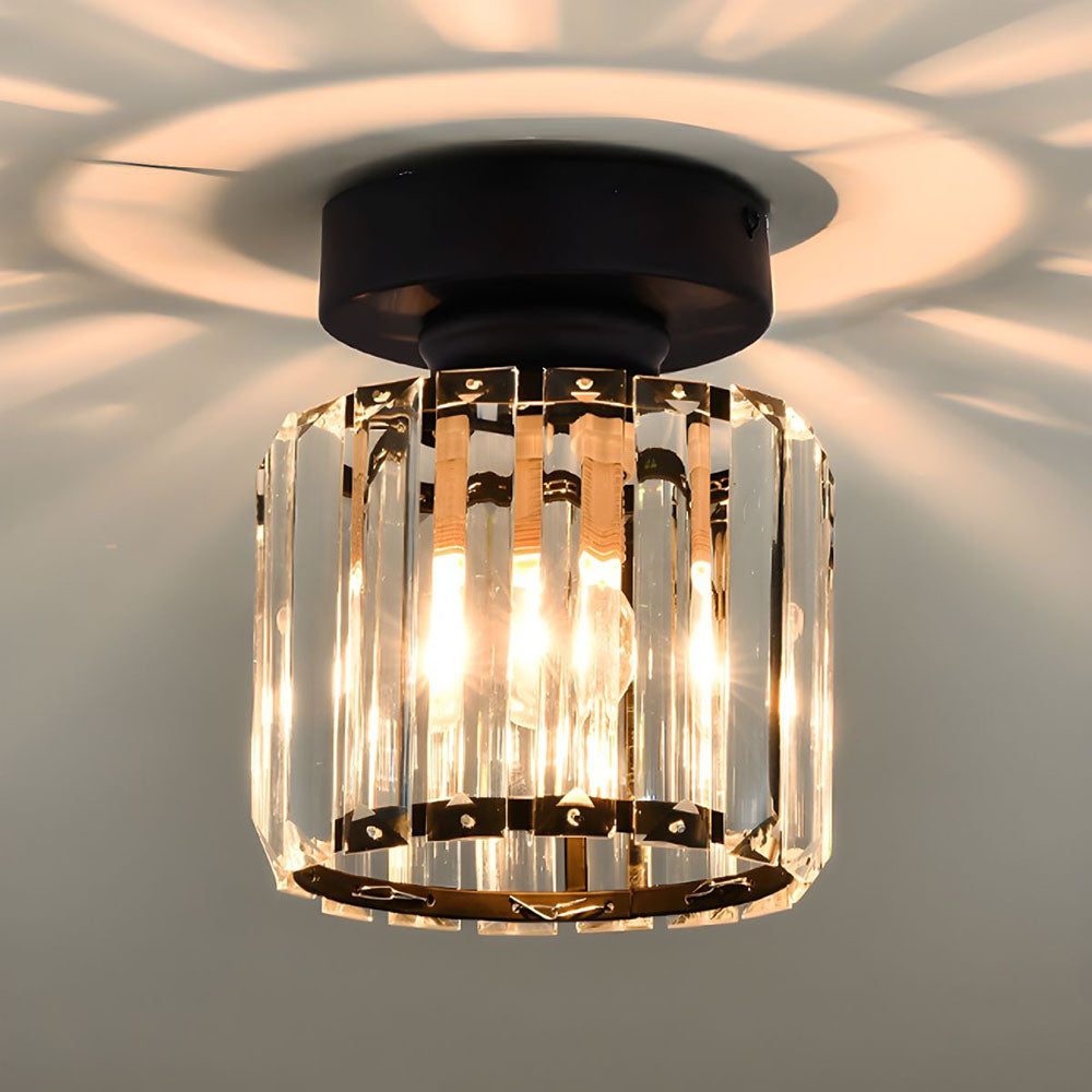 Moderne Plafondlamp met 1 Lichtpunt | Stijlvolle Ganglamp voor Hal of Overloop – SoloGlow