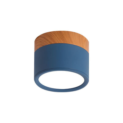 Kleine Cilinder Plafondlamp | Moderne Flush Mount Lamp voor Hal, Toilet of Overloop – MiniTube Ceiling Light