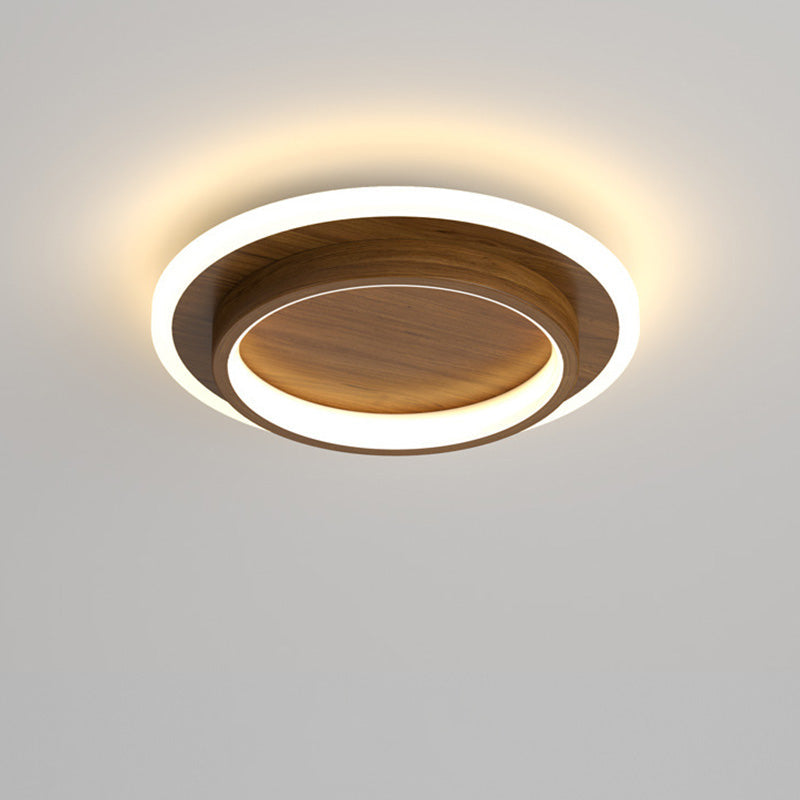 Ronde LED Plafondlamp voor Hal | Metalen & Acryl Designlamp voor Gang of Overloop – HaloPath LED