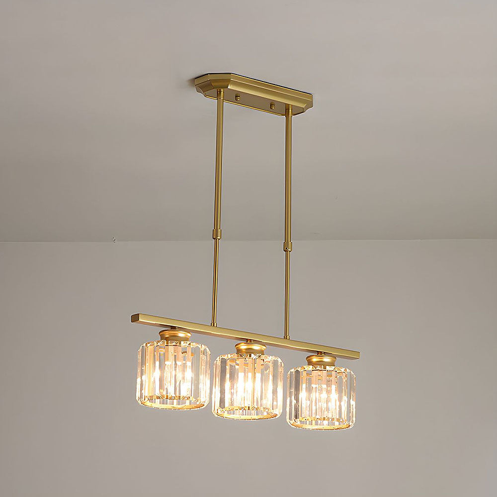 Moderne Art Deco Glazen Hanglampen | Stijlvolle Verlichting voor Keukeneiland of Eettafel – DecoGlow