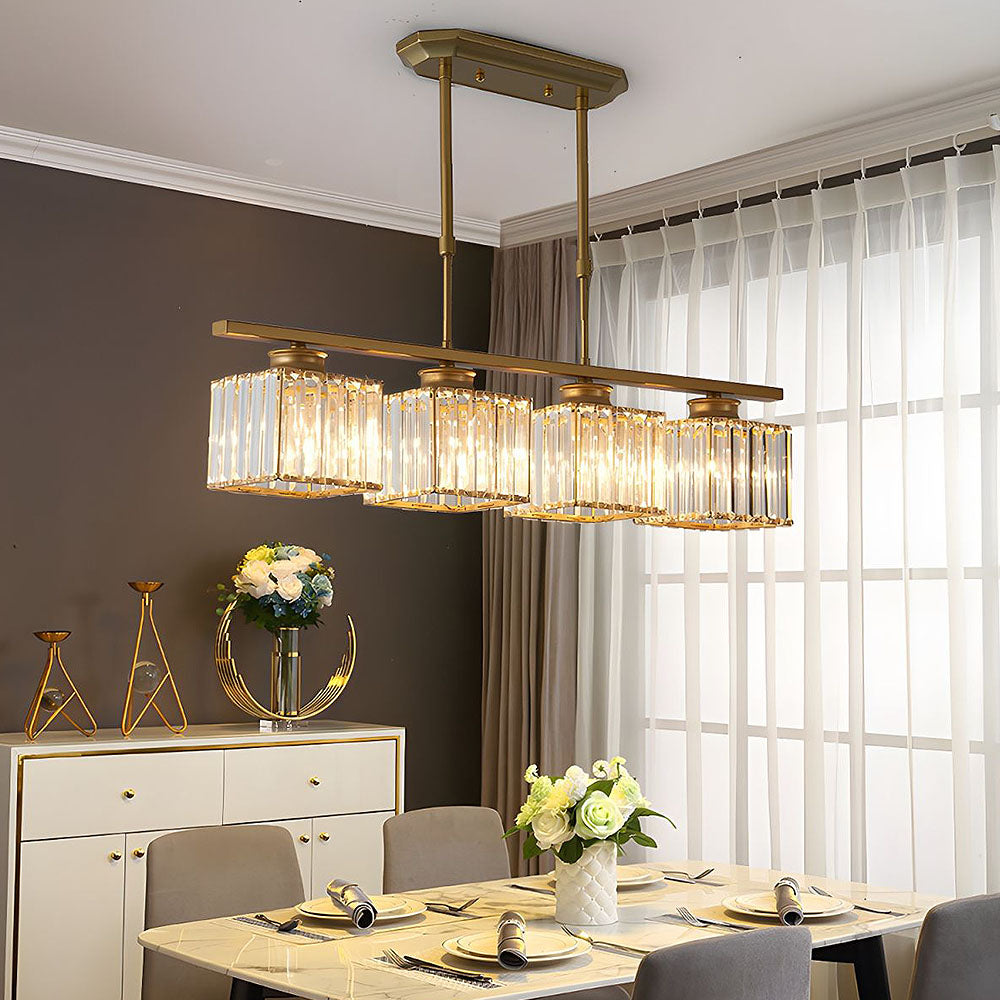 Moderne Art Deco Glazen Hanglampen | Stijlvolle Verlichting voor Keukeneiland of Eettafel – DecoGlow