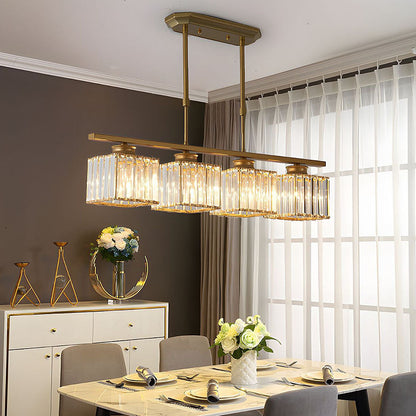 Moderne Art Deco Glazen Hanglampen | Stijlvolle Verlichting voor Keukeneiland of Eettafel – DecoGlow