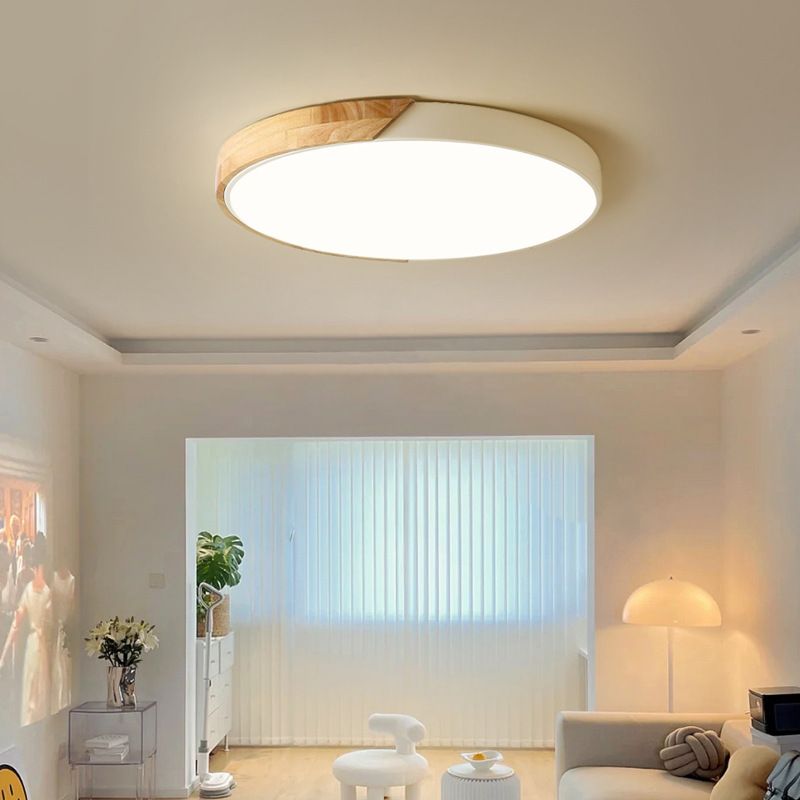 Kleurrijke Ronde LED Plafondlamp | Eenvoudig Modern Design voor Kinderkamer of Speelruimte – ColorGlow LED