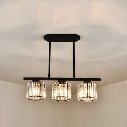 Moderne Art Deco Glazen Hanglampen | Stijlvolle Verlichting voor Keukeneiland of Eettafel – DecoGlow