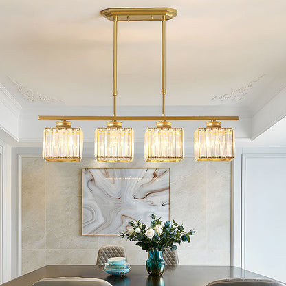Moderne Art Deco Glazen Hanglampen | Stijlvolle Verlichting voor Keukeneiland of Eettafel – DecoGlow