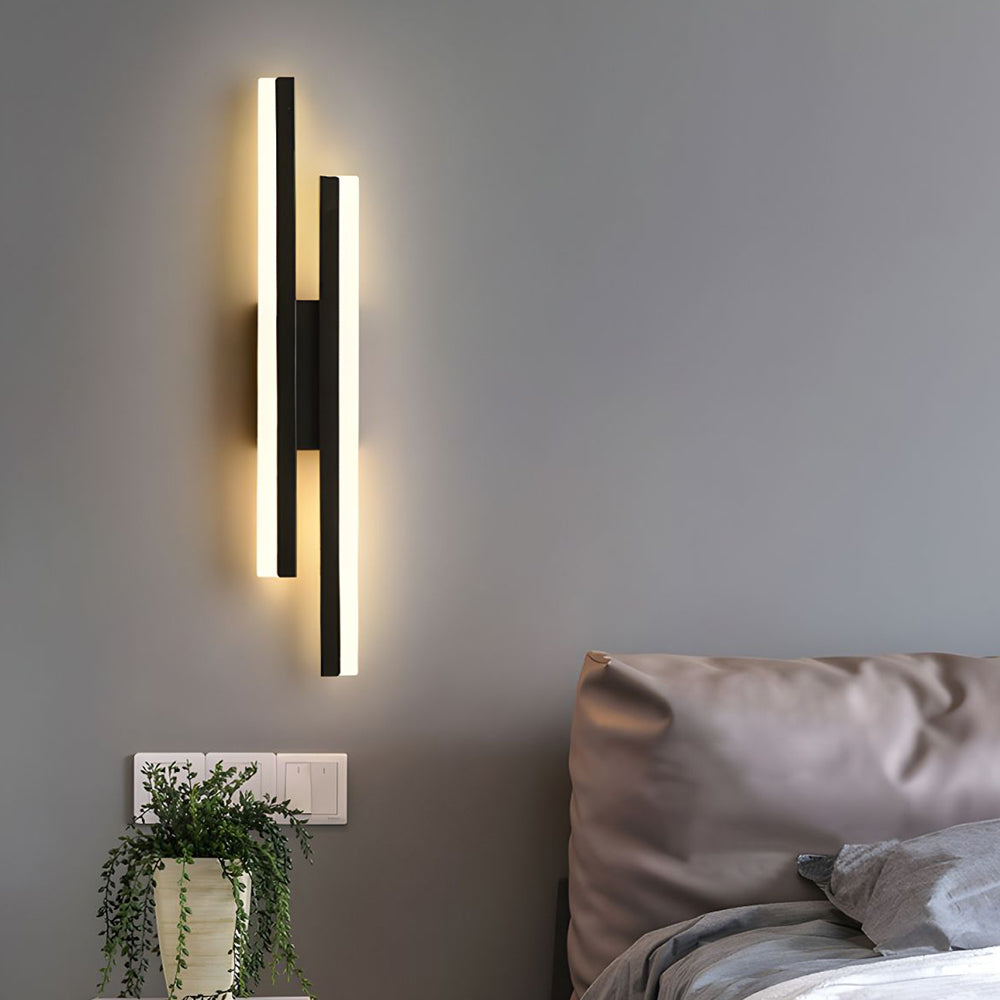 Lange Acryl LED Wandlamp | Moderne Sfeerverlichting voor Woonkamer of Hal – AcriLine Wall Light