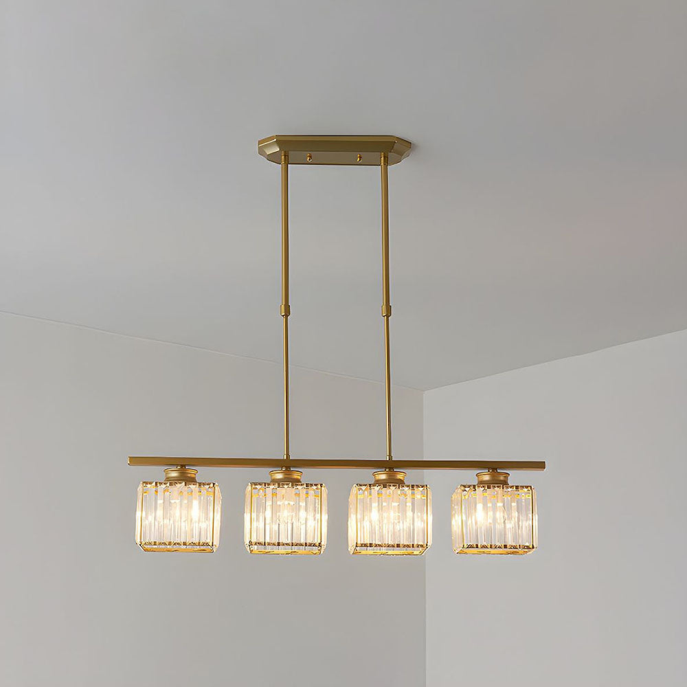 Moderne Art Deco Glazen Hanglampen | Stijlvolle Verlichting voor Keukeneiland of Eettafel – DecoGlow
