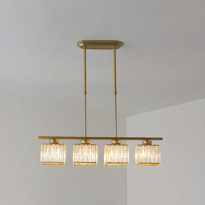 Moderne Art Deco Glazen Hanglampen | Stijlvolle Verlichting voor Keukeneiland of Eettafel – DecoGlow