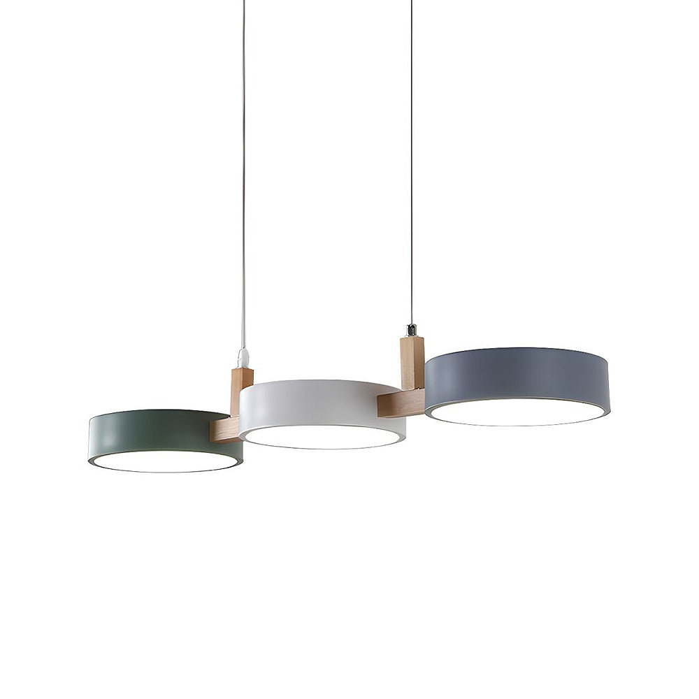 Nordic Hanglamp met Meerdere Cilinderlampen | Modern Metalen Design voor Eetkamer of Keuken – ScandiTube Pendant