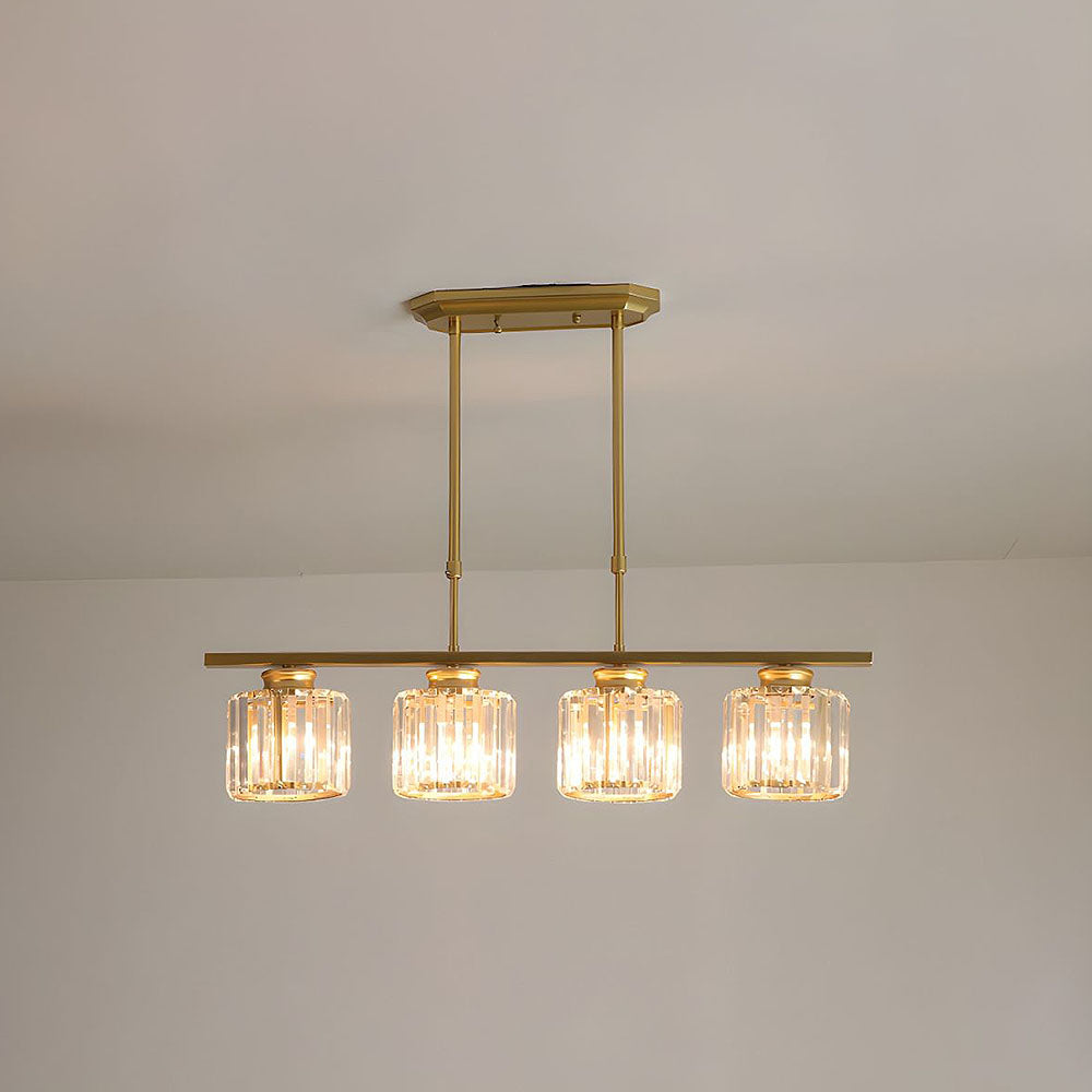 Moderne Art Deco Glazen Hanglampen | Stijlvolle Verlichting voor Keukeneiland of Eettafel – DecoGlow