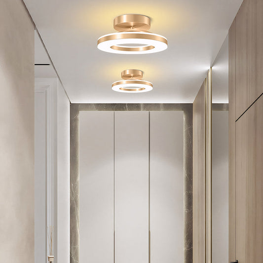 Moderne IJzeren LED Plafondlamp | Stijlvolle Verlichting voor Hal, Gang of Overloop – IronGlow Hall Light