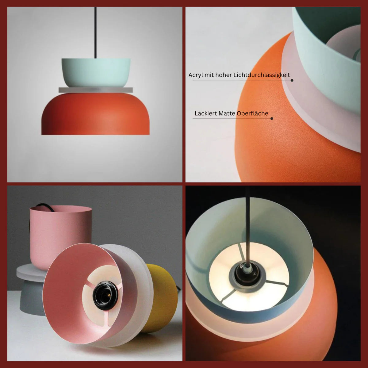 Scandinavische Hanglamp | Minimalistische Nordic Designlamp voor Eettafel of Woonkamer