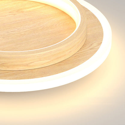 Ronde LED Plafondlamp voor Hal | Metalen & Acryl Designlamp voor Gang of Overloop – HaloPath LED