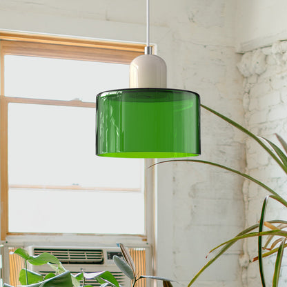 Bauhaus Hanglamp van Glas | Creatieve Designlamp in Retro Stijl voor Eetkamer of Woonruimte – BauGlow Pendant