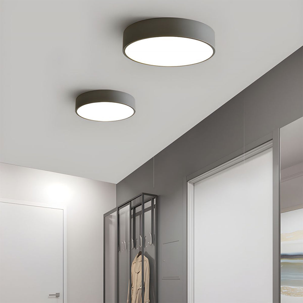 Ronde LED Plafondlamp | Strak Flush Mount Design voor Slaapkamer, Hal of Woonkamer – LumaRing LED