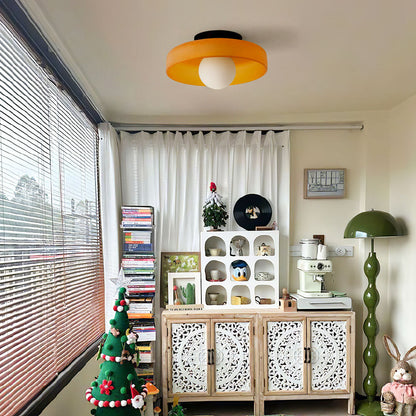 Moderne Ronde Flush Plafondlamp | Strakke LED Verlichting voor Woonkamer, Hal of Slaapkamer – LumaRound LED