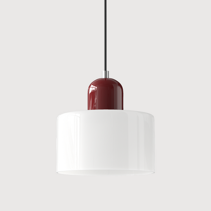 Bauhaus Hanglamp van Glas | Creatieve Designlamp in Retro Stijl voor Eetkamer of Woonruimte – BauGlow Pendant