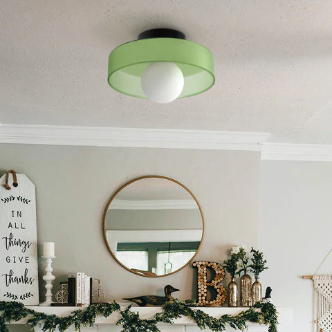 Moderne Ronde Plafondlamp | Minimalistisch LED Design voor Woonkamer, Hal of Slaapkamer – LumaCircle Light