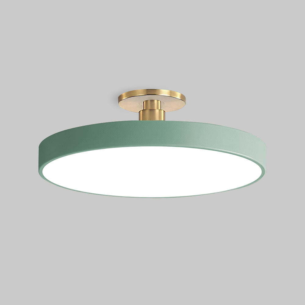 Moderne Ronde LED Plafondlamp | Strak Semi-Flush Design voor Hal, Slaapkamer of Woonkamer – GlowCircle LED