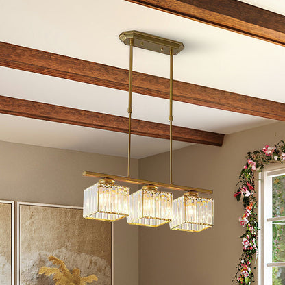 Moderne Art Deco Glazen Hanglampen | Stijlvolle Verlichting voor Keukeneiland of Eettafel – DecoGlow
