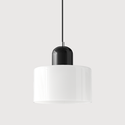 Bauhaus Hanglamp van Glas | Creatieve Designlamp in Retro Stijl voor Eetkamer of Woonruimte – BauGlow Pendant