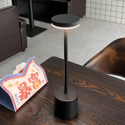 Draadloze Retro Tafellamp | Oplaadbare LED Lamp met Vintage Design voor Woonkamer of Nachtkastje – RetroGlow Lamp