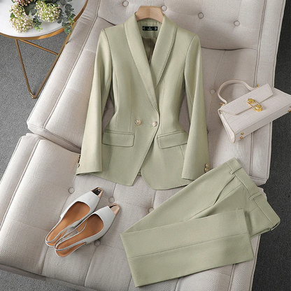 Blazer- en Broekset voor Bruiloft – Elegant & Verfijnd – Léa