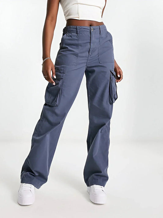 Cargo Pants met Verstelbare Taille – Stijlvol en Functioneel – Daxira