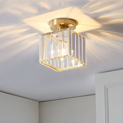 Moderne Plafondlamp met 1 Lichtpunt | Stijlvolle Ganglamp voor Hal of Overloop – SoloGlow