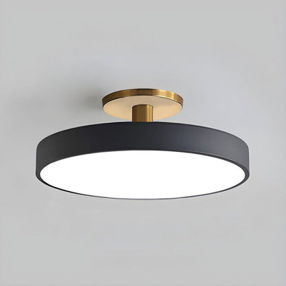 Eenvoudige Ronde Flush Plafondlamp | Minimalistisch LED Design voor Woonkamer of Hal – SimplicityGlow