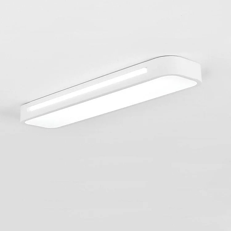 Moderne Scandinavische LED Plafondlamp | Minimalistisch Langwerpig Design voor Woonkamer of Eetkamer – NordiLine LED