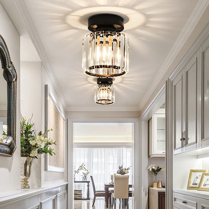 Moderne Plafondlamp met 1 Lichtpunt | Stijlvolle Ganglamp voor Hal of Overloop – SoloGlow