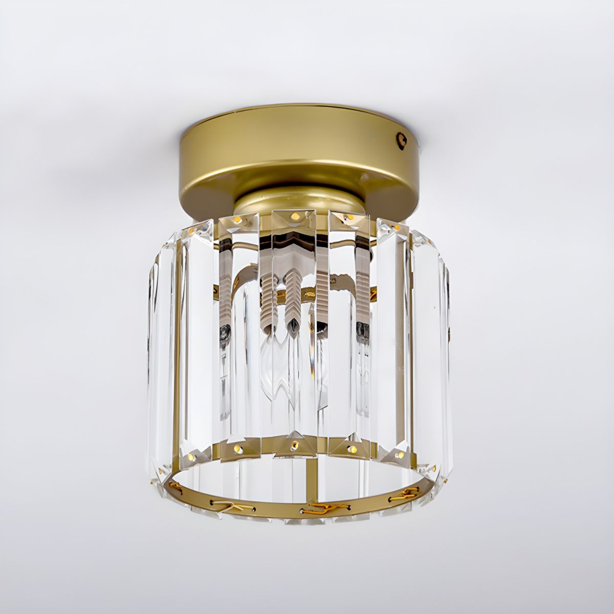 Moderne Plafondlamp met 1 Lichtpunt | Stijlvolle Ganglamp voor Hal of Overloop – SoloGlow
