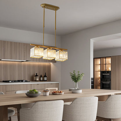 Moderne Art Deco Glazen Hanglampen | Stijlvolle Verlichting voor Keukeneiland of Eettafel – DecoGlow