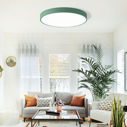 Ronde LED Plafondlamp | Strak Flush Mount Design voor Slaapkamer, Hal of Woonkamer – LumaRing LED