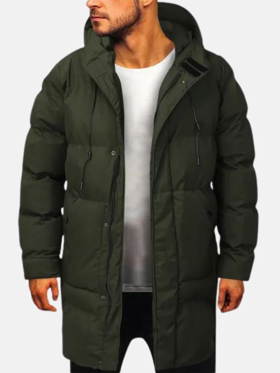 Lange Parka Met Capuchon | Met Ritssluiting