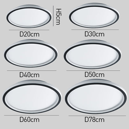 Ultradunne Ronde LED Plafondlamp | Modern Design voor Lage Plafonds – SlimGlow Ceiling Light