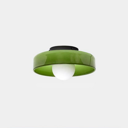 Moderne Ronde Flush Plafondlamp | Strakke LED Keukenlamp voor Plafondmontage – CleanCircle LED