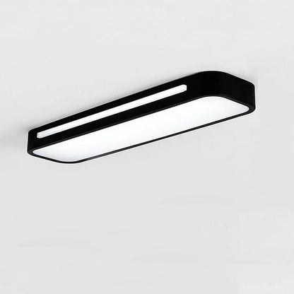 Moderne Scandinavische LED Plafondlamp | Minimalistisch Langwerpig Design voor Woonkamer of Eetkamer – NordiLine LED