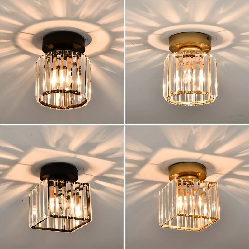 Moderne Plafondlamp met 1 Lichtpunt | Stijlvolle Ganglamp voor Hal of Overloop – SoloGlow