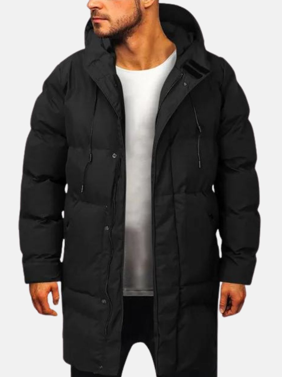 Lange Parka Met Capuchon | Met Ritssluiting