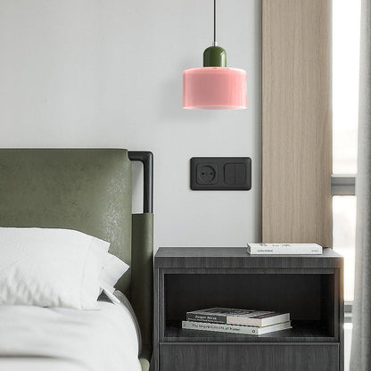 Bauhaus Hanglamp van Glas | Creatieve Designlamp in Retro Stijl voor Eetkamer of Woonruimte – BauGlow Pendant
