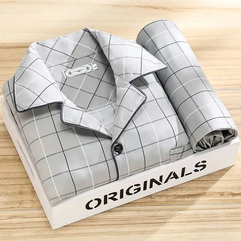 Dames Pyjama Set met Overhemd | Zachte Nachtkleding met Knoopsluiting – DreamButton