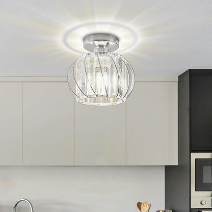 Nordic Luxe Plafondlamp van Glas | Designlamp voor Hal, Gang of Overloop – ScandiLuxe Glow