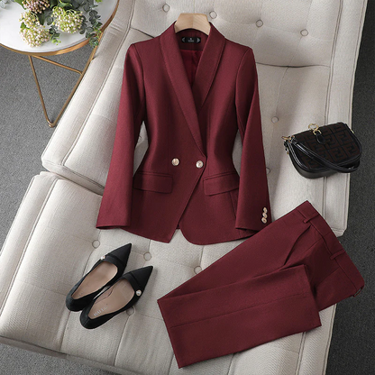 Blazer- en Broekset voor Bruiloft – Elegant & Verfijnd – Léa
