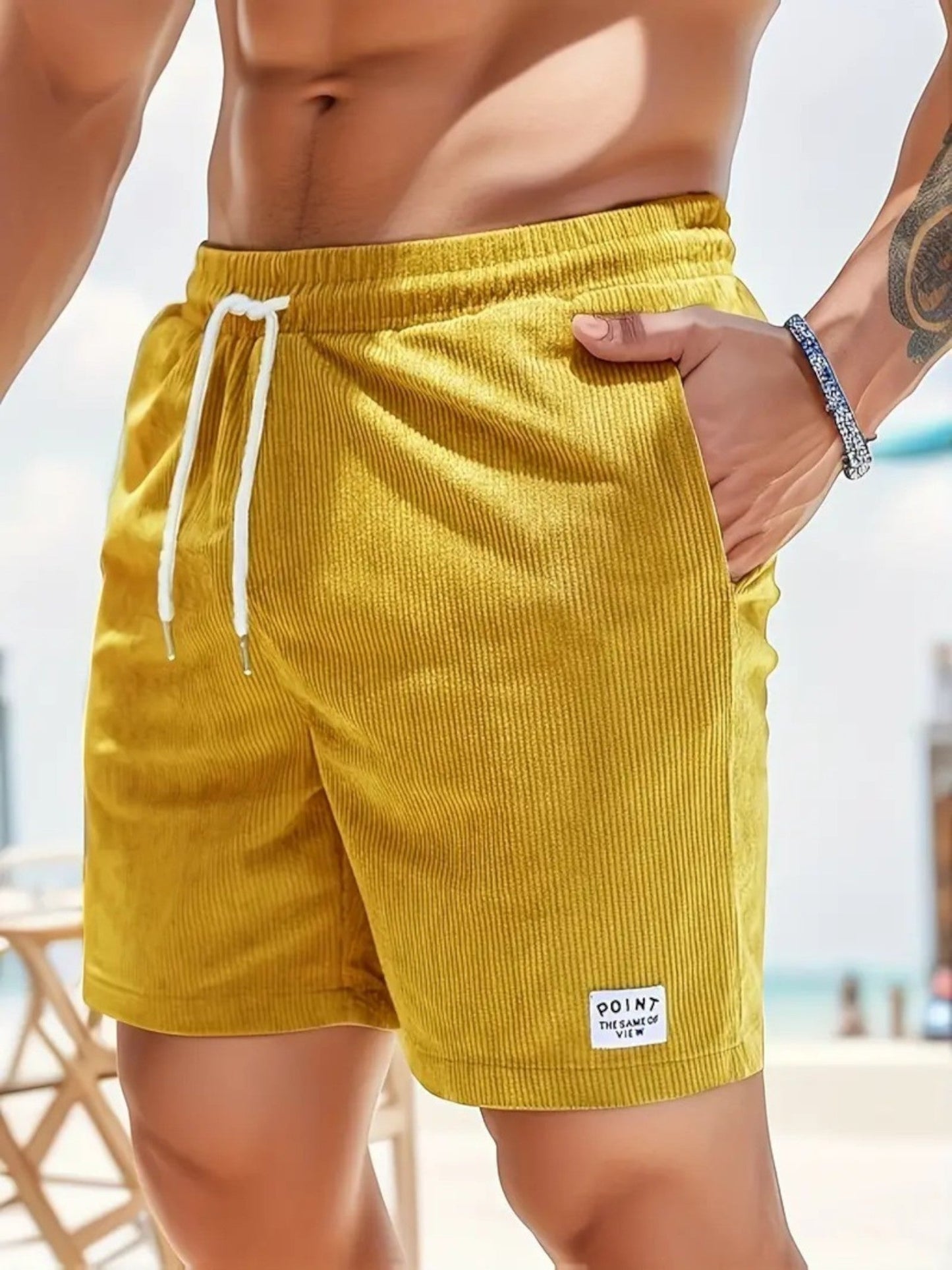 Thorne Heren Zwembroek | Casual Sneldrogende Zwemshort voor Zomer & Strand