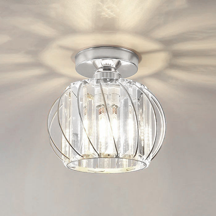 Nordic Luxe Plafondlamp van Glas | Designlamp voor Hal, Gang of Overloop – ScandiLuxe Glow