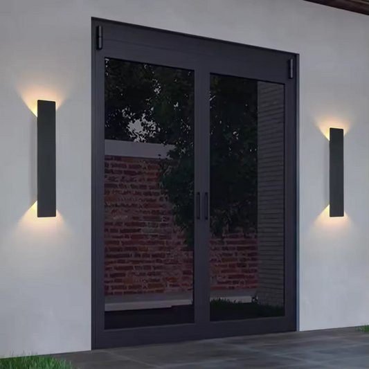 Weerbestendige Aluminium Wandlamp | Moderne Buitenlamp voor Gevel, Tuin of Terras – AluGuard Wall Ligh